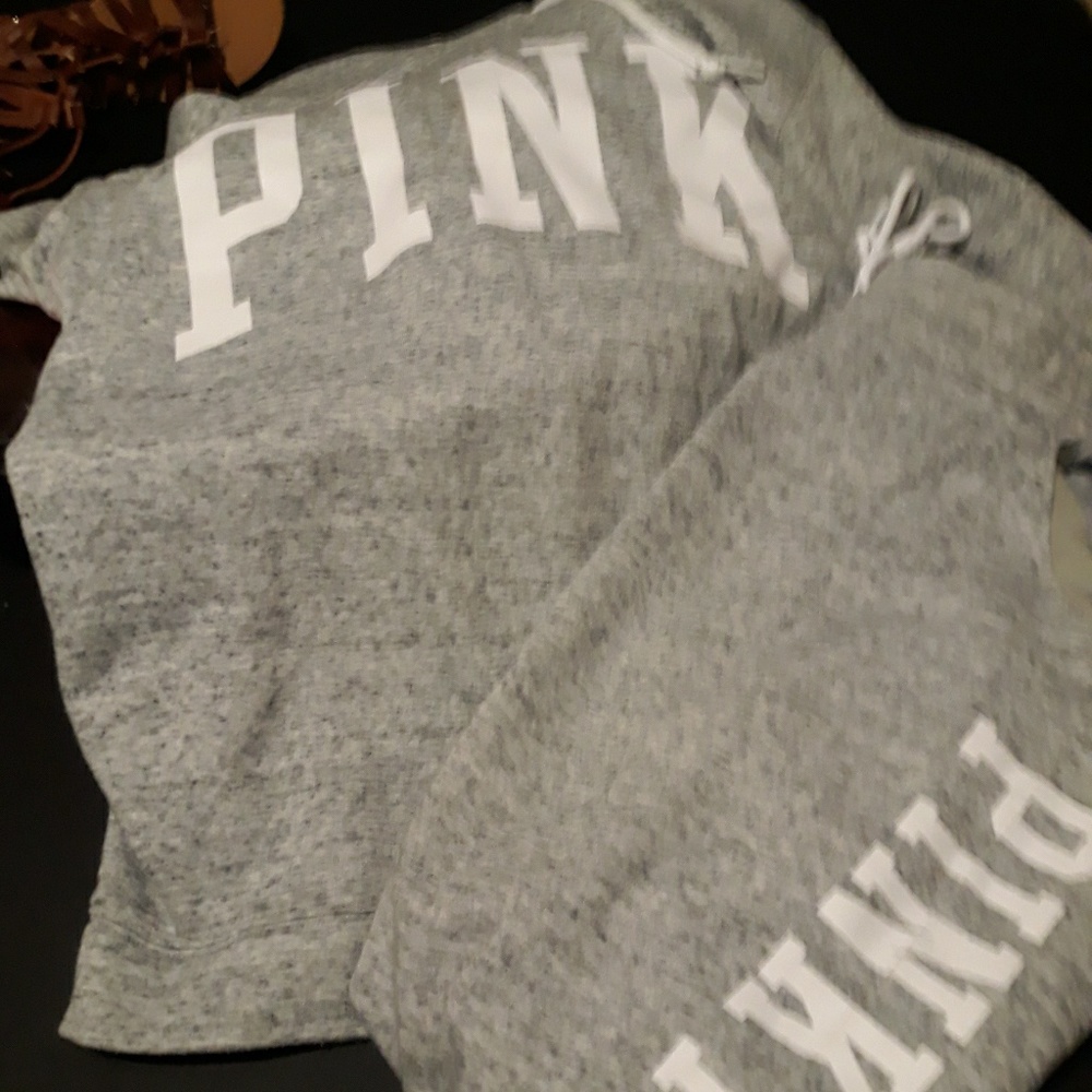 Pink jogging suit
